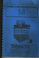 Baileigh Simasv Av224B AV226B Variable Notcher Manual